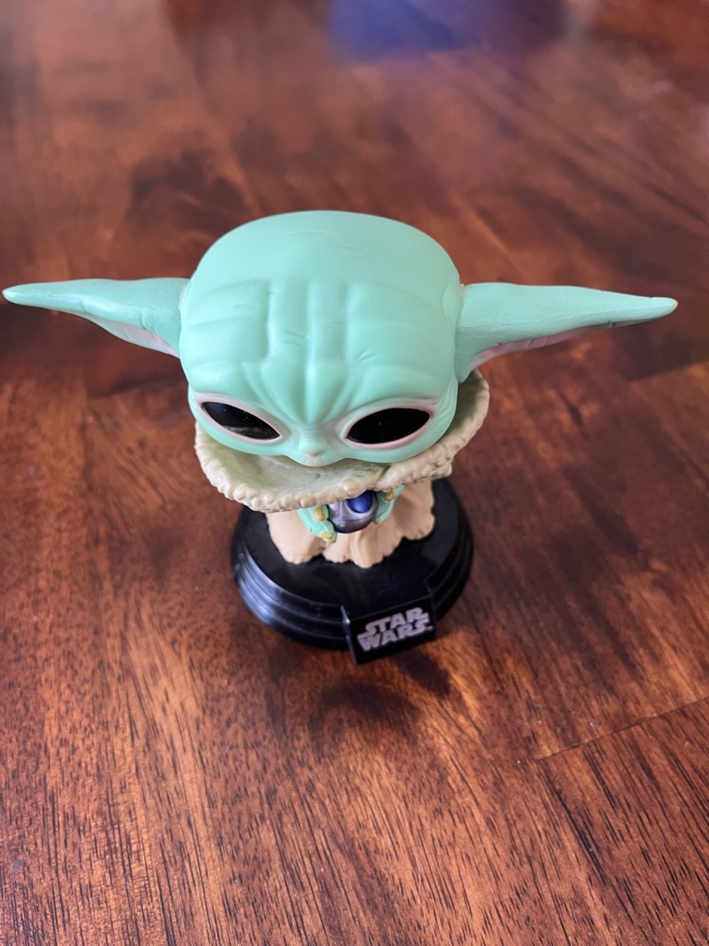 Funko Grogu Bobblehead with Mint Green Head and Beige Robe